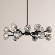 Celestine Clear Crystal Glass Round Chandelier 36