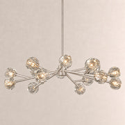 Celestine Clear Crystal Glass Round Chandelier 48