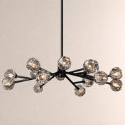 Celestine Clear Crystal Glass Round Chandelier 48