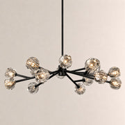 Celestine Clear Crystal Glass Round Chandelier 60