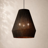 Savelle Natural Jute Pendant Light 36
