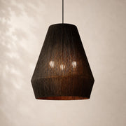 Savelle Natural Jute Pendant Light 36