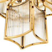 Vero Art Deco Glass Chandelier 23