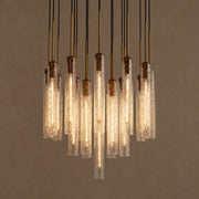 Colviora Hammered Glass Round Chandelier 36–48