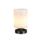 Minimalist Cylindrical Alabaster Table Lamp — image 18