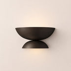 Orvyn Double Bowl Metal Wall Sconce