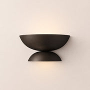 Orvyn Double Bowl Metal Wall Sconce