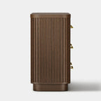 Rhea Solid Oak 6 Drawers Storage Cabinet For Living &Dining Room