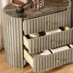 Rhea Solid Oak Nightstand For Bedroom