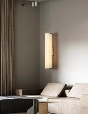 Cuboid Alabaster Wall Light