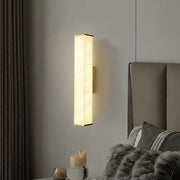 Cuboid Alabaster Wall Light