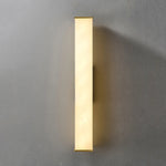 Cuboid Alabaster Wall Light