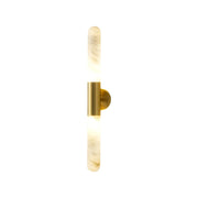 Cylindrical Alabaster Slim Wall Lamp
