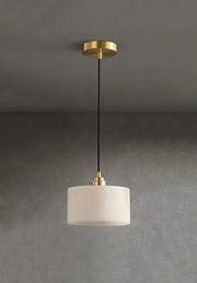 Cylindrical Alabaster Pendant Light — image 16
