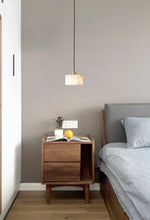 Cylindrical Alabaster Pendant Light — image 13