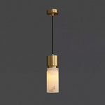 Cylindrical Alabaster Pendant lamp — image 9