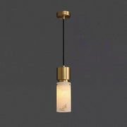 Cylindrical Alabaster Pendant lamp — image 9