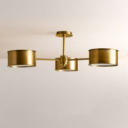 Daphna 3-Light Metal Semi-Flush Mount