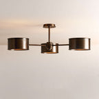 Daphna 3-Light Metal Semi-Flush Mount