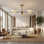 Daphna 3-Light Semi-Flush Mount