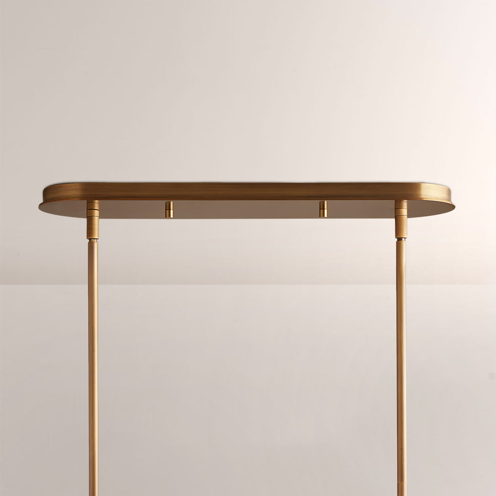 Daphna Linear Metal Drum Chandelier