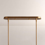 Daphna Linear Metal Drum Chandelier