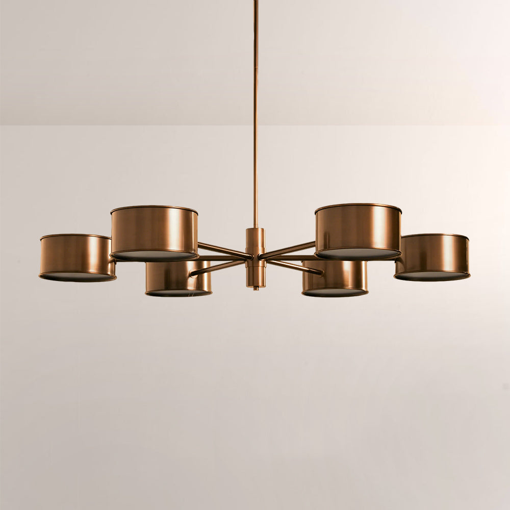 Daphna Metal Round Chandelier