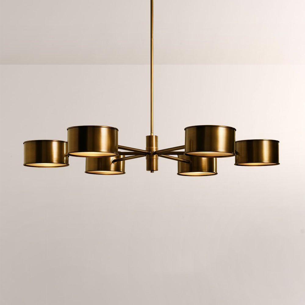 Daphna Metal Round Chandelier