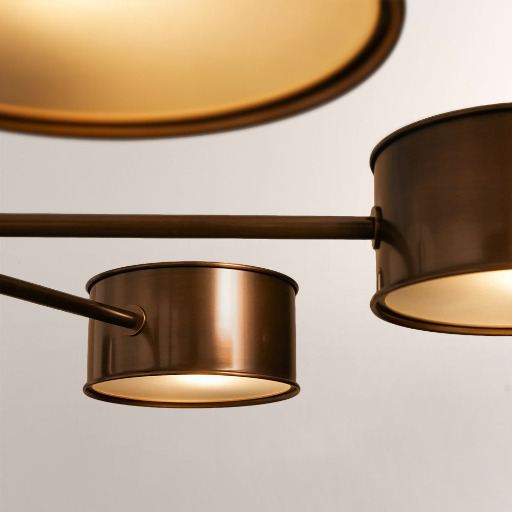 Daphna Metal Round Chandelier