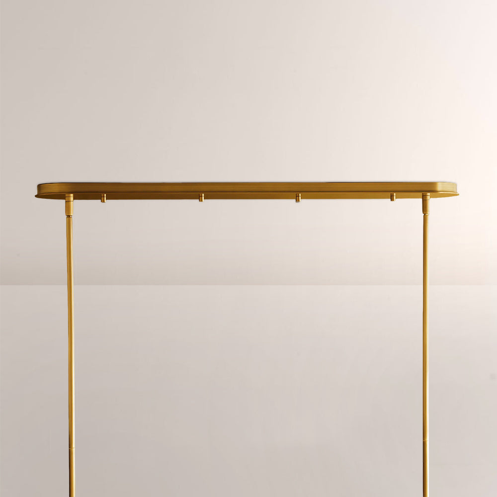 Daphna Linear Metal Drum Chandelier