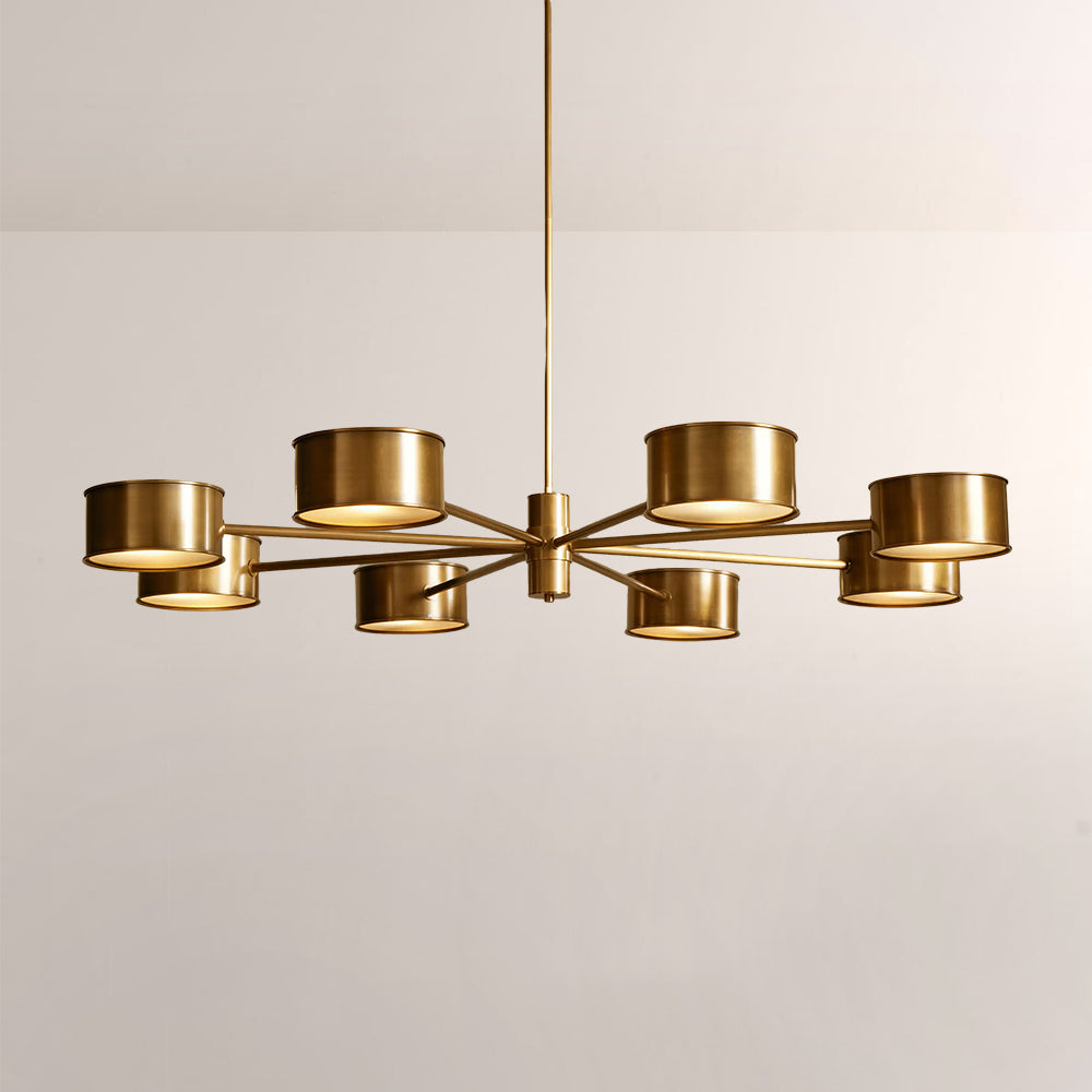 Daphna Metal Round Chandelier