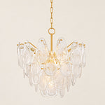 Darevielle Teardrop Blown Glass Chandelier 24