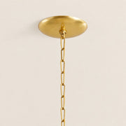 Darevielle Teardrop Blown Glass Chandelier 24