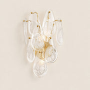 Darevielle Teardrop Glass Wall Sconce 13.75