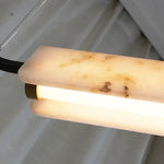 Delia Rectangular Alabaster Chandelier — image 19