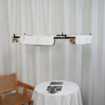 Delia Rectangular Alabaster Chandelier — image 6