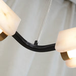 Delia Rectangular Alabaster Chandelier — image 23