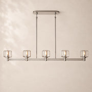 Delmare Glass Linear Chandelier 54