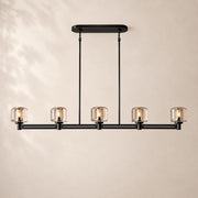 Delmare Glass Linear Chandelier 54