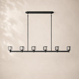 Delmare Glass Linear Chandelier 72