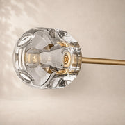Delmare Glass Mobile Linear Chandelier 54