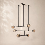 Delmare Glass Mobile Round Chandelier 48