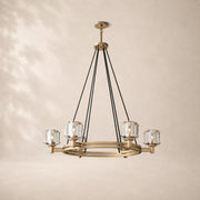 Delmare Glass Round Chandelier 36