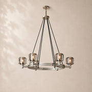 Delmare Glass Round Chandelier 36