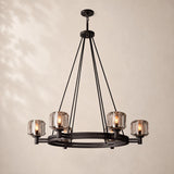 Delmare Glass Round Chandelier 36