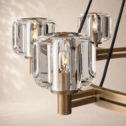 Delmare Glass Round Chandelier 48