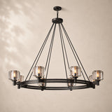 Delmare Glass Round Chandelier 48
