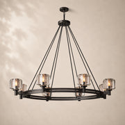 Delmare Glass Round Chandelier 48