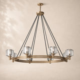 Delmare Glass Round Chandelier 48