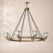 Delmare Glass Round Chandelier 48